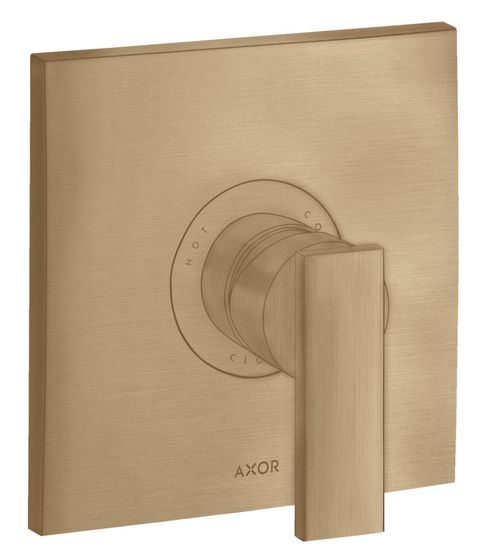 AXOR-HG-AXOR-Citterio-Einhebel-Brausemischer-Unterputz-mit-Hebelgriff-Brushed-Bronze-39655140 gallery number 1